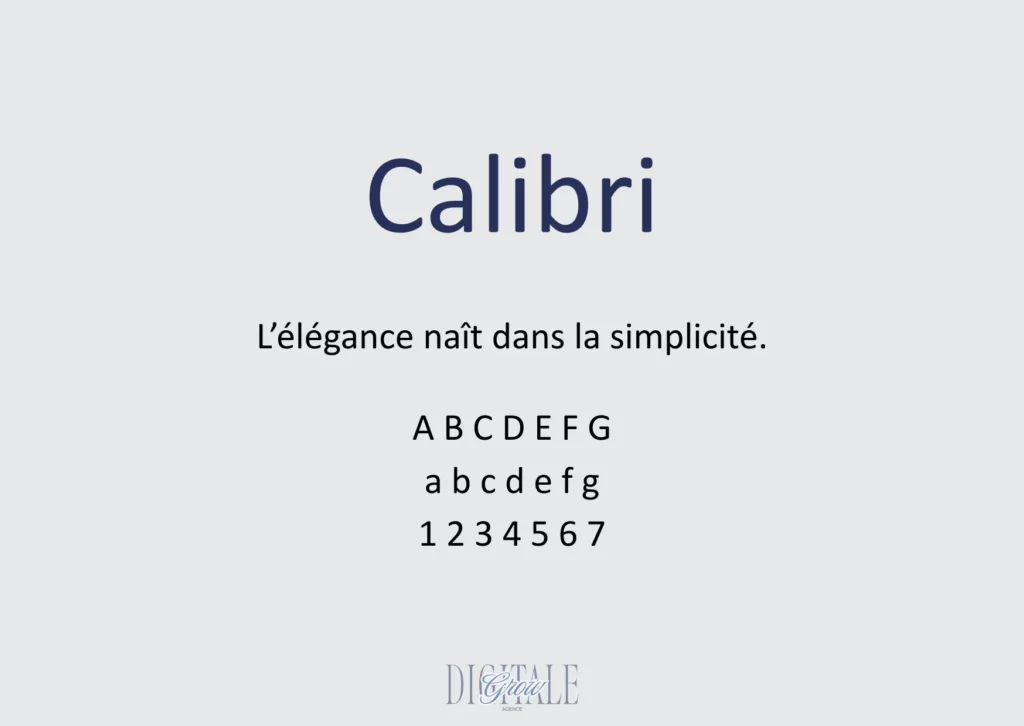 Calibri